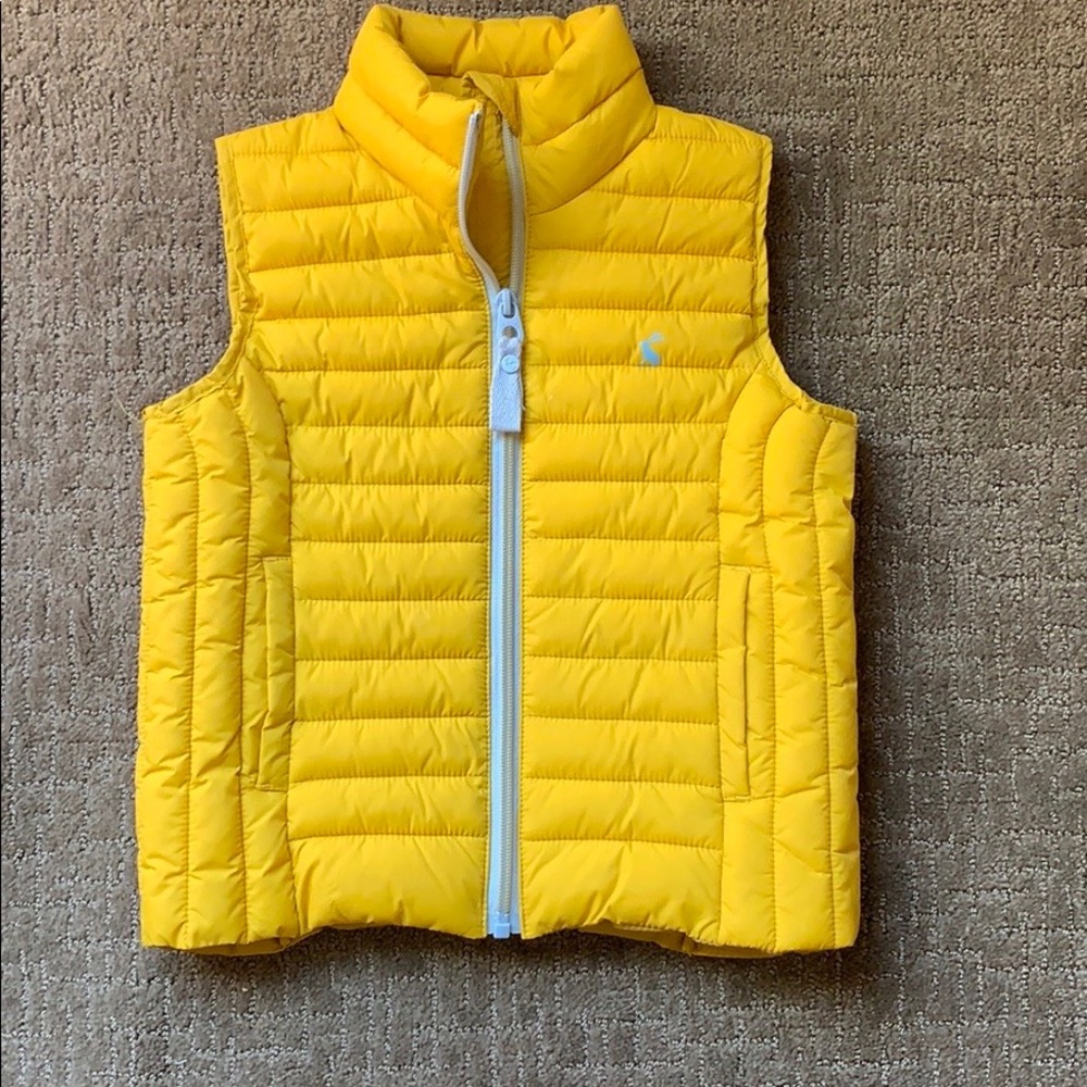 SOLD Girls Puffy Zipper Vest